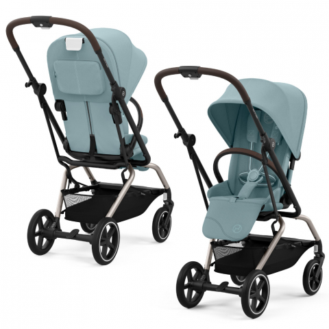 Carucior Cybex Eezy S Twist+2 Taupe/Stormy Blue 2 in 1 [5]