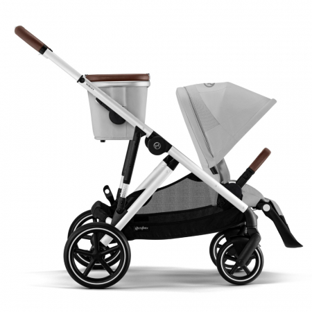 Carucioare copii - Carucior Cybex Gazelle S Silver/Lava Grey