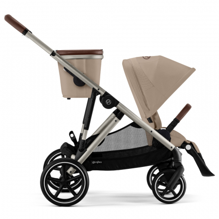 Carucioare copii - Carucior Cybex Gazelle S Taupe/Almond Beige