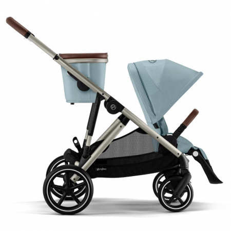 Carucioare copii - Carucior Cybex Gazelle S Taupe/Sky Blue