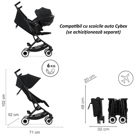 Carucior Cybex Libelle Black/Magic Black [5]