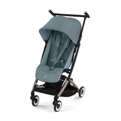 Carucioare copii - Carucior Cybex Libelle Taupe/Stormy Blue