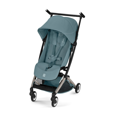 Carucioare copii - Carucior Cybex Libelle Taupe/Stormy Blue