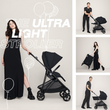 Carucior Cybex Melio Carbon B 2 in 1 Magic Black [12]