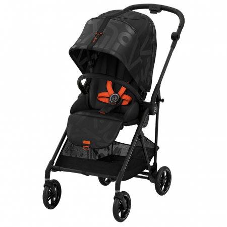 Carucior Cybex Melio 2 in 1 Street Real Black [1]