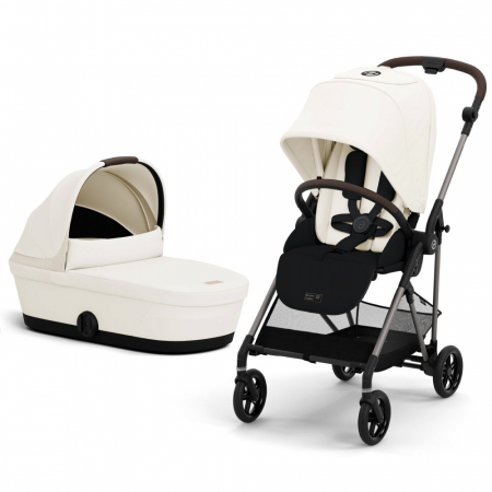 Carucior Cybex Melio B 2 in 1 Canvas White [0]