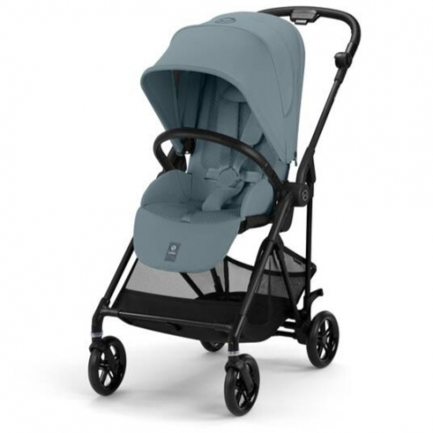 Carucior Cybex Melio Carbon 3 in 1 Stormy Blue [1]