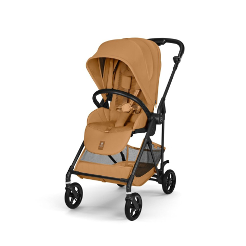 Carucioare copii - Carucior Cybex Melio Carbon Cinnamon Yellow