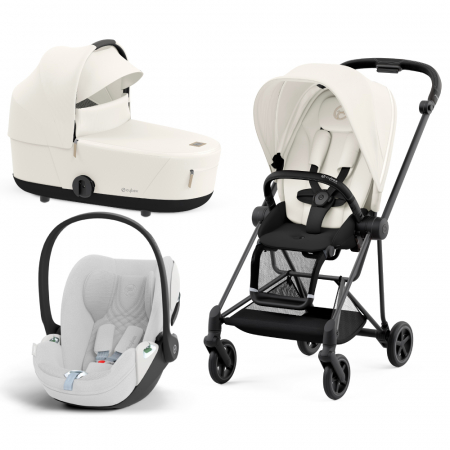 Carucioare copii - Carucior Cybex Mios 3 Off White 3 in 1