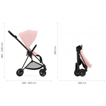 Carucior Cybex Mios 3 Peach Pink 2 in 1 [7]
