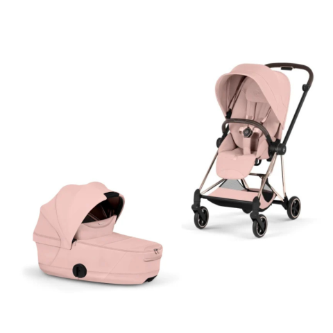 Carucioare copii - Carucior Cybex Mios Style Peach Pink 2 in 1