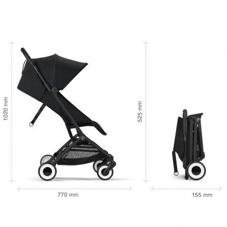 Carucior Cybex Orfeo Black/Magic Black [4]