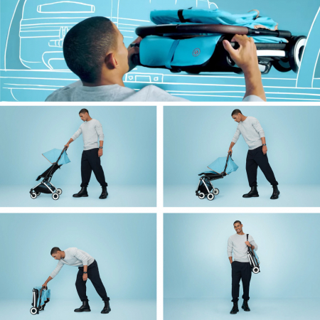 Carucior Cybex Orfeo Silver/Ocean Blue [7]