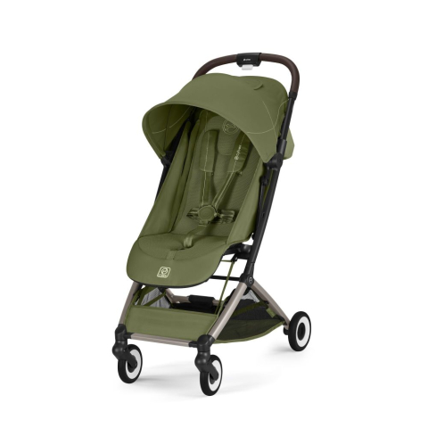 Carucioare copii - Carucior Cybex Orfeo Taupe/Moss Green