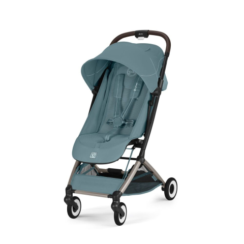 Carucioare copii - Carucior Cybex Orfeo Taupe/Stormy Blue