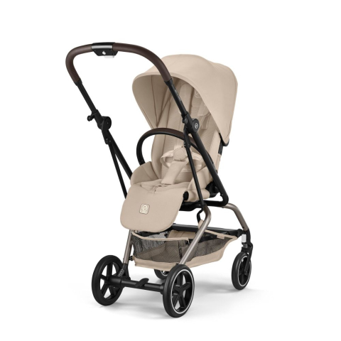 Carucioare copii - Carucior Eezy S Twist +2 Taupe/Almond Beige