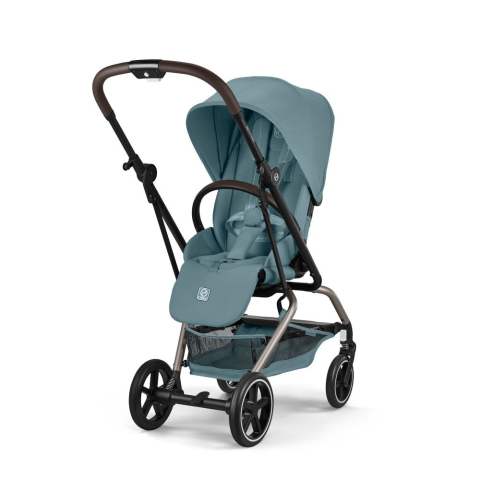 Carucioare copii - Carucior Eezy S Twist +2 Taupe/Stormy Blue