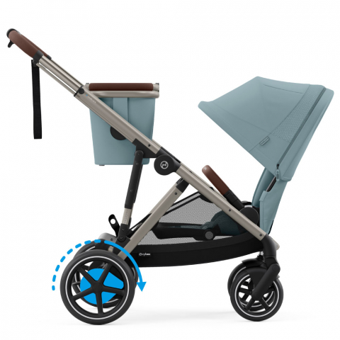 Carucior gemeni Cybex e-Gazelle S Stormy Blue [4]