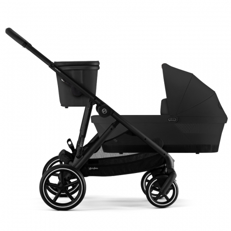 Carucior gemeni Cybex Gazelle S Black/Moon Black cu Scoici Auto Cloud G i-Size Plus [3]