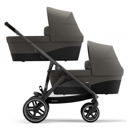 Carucior Gemeni Cybex Gazelle S Black/Soho Grey [1]