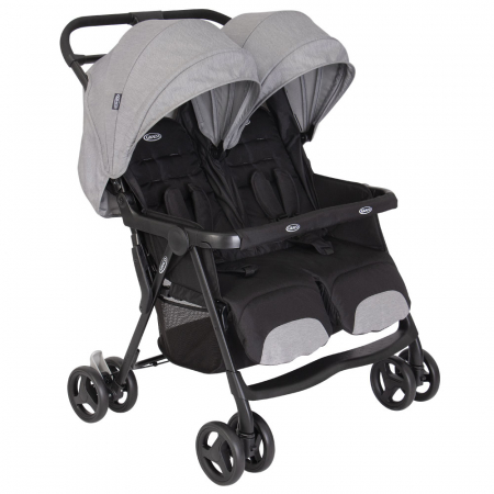 Carucior gemeni Graco DuoRider Steeple Gray [0]
