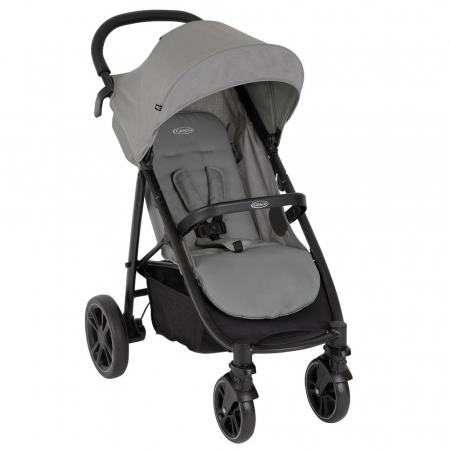 Carucioare copii - Carucior Graco EeZeFold Steeple Gray