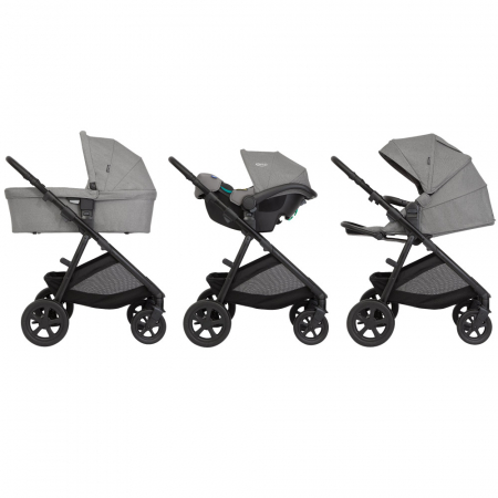 Carucior Graco Near2Me DLX 3 in 1 Ash [3]