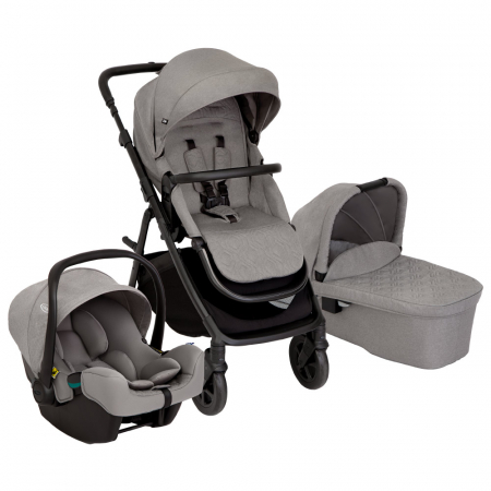 Carucioare copii - Carucior Graco Near2Me DLX 3 in 1 Ash
