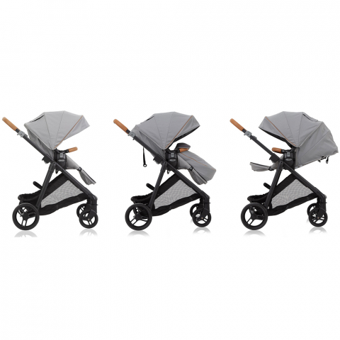 Carucior Graco Near2Me Steeple Grey 3 in 1 [3]