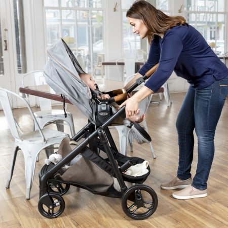 Carucior Graco Near2Me Steeple Grey 3 in 1 [11]