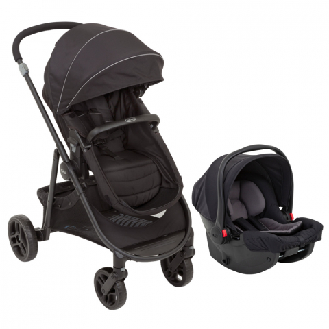 Carucior Graco Transform 3 in 1 Black [0]