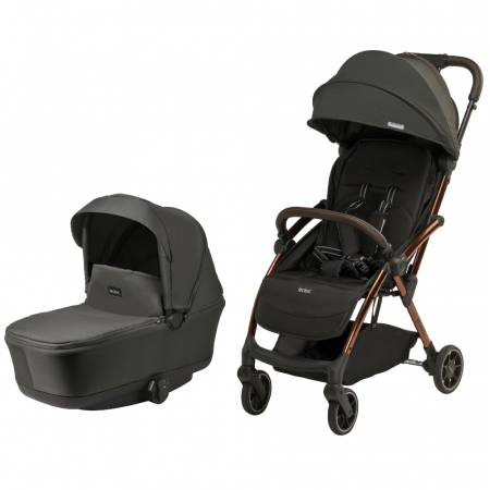 Carucior Leclerc Influencer 2 in 1 Black Brown [0]