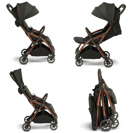 Carucior Leclerc Influencer 2 in 1 Black Brown [3]