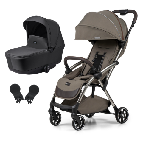 Carucioare copii - Carucior Leclerc Influencer Air 2 in 1 Olive Green