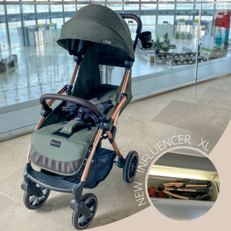 Carucior Leclerc Influencer XL Black Brown [4]