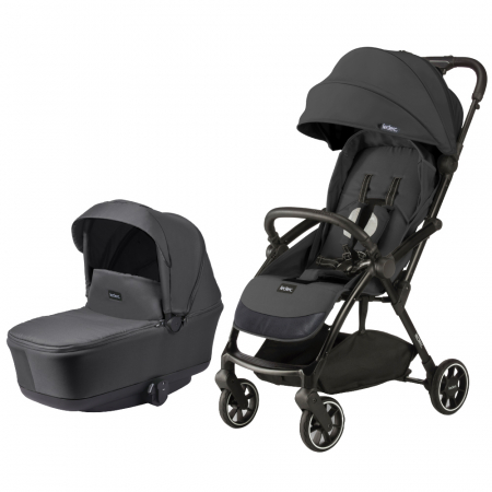 Carucior Leclerc Magic Fold Plus 2 in 1 Black [0]