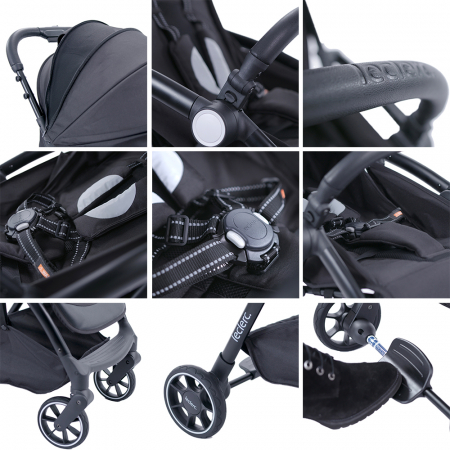 Carucior Leclerc Magic Fold Plus 2 in 1 Sand [3]