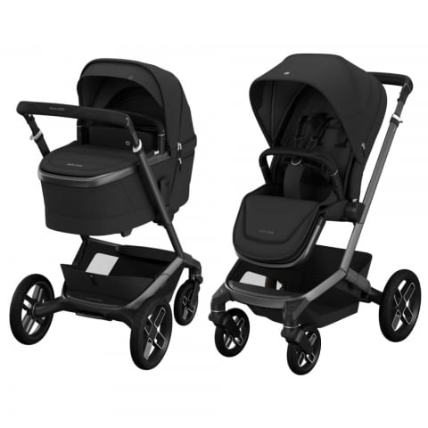 Carucioare copii - Carucior Maxi-Cosi Fame 2 in 1 Twillic Black