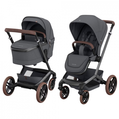 Carucioare copii - Carucior Maxi-Cosi Fame 2 in 1 Twillic Graphite