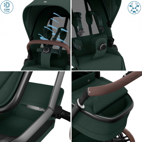 Carucior Maxi-Cosi Fame 2 in 1 Twillic Green [7]