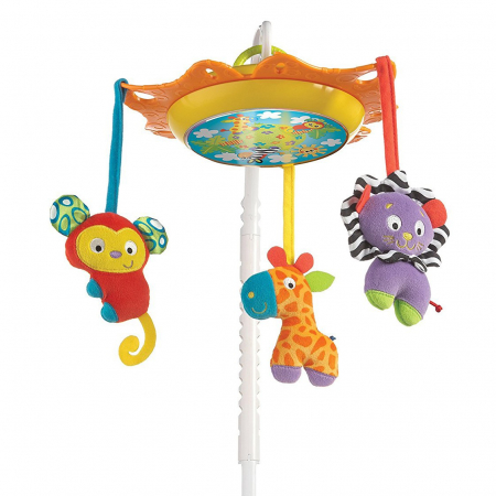 Carusel muzical Playgro cu proiector lumea junglei [0]