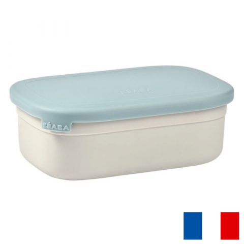 Articole hranire copii - Caserola inox  Beaba Baltic Blue