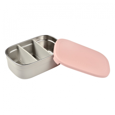 Caserola inox  Beaba Powder Pink [2]