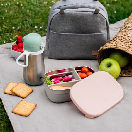Caserola inox  Beaba Powder Pink [3]
