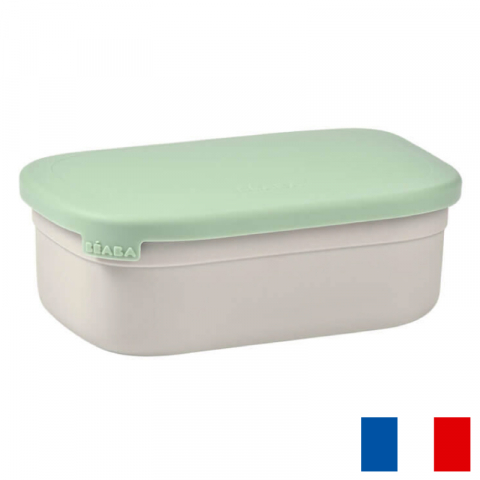 Articole hranire copii - Caserola inox  Beaba Sage Green