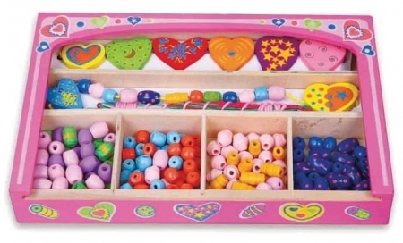 Frumusete si Bijuterii - Caseta din lemn cu bijuterii New Classic Toys