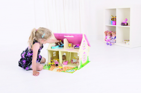 Casuta din lemn pentru papusi - Flowers [11]