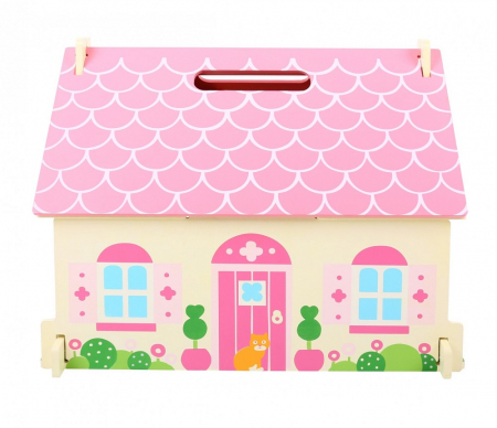 Casuta din lemn pentru papusi - Flowers [7]