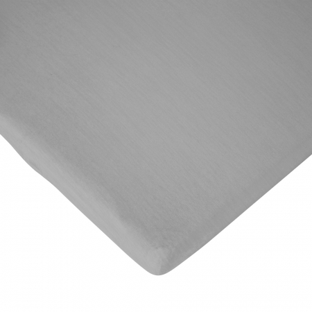 Cearsaf saltea 75x95 cm Childhome, Jerse Gri