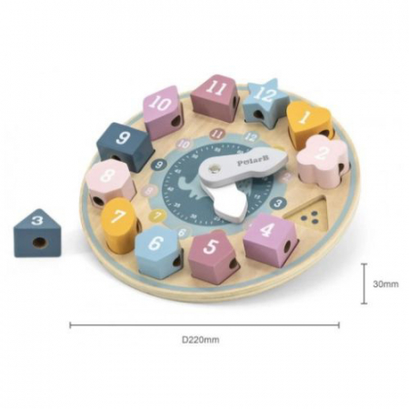 Ceas educativ cu forme geometrice PolarB [3]
